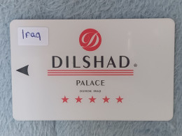 HOTEL KEYS - 2645 - IRAQ - DILSHAD PALACE DUHOK - Chiavi Elettroniche Di Alberghi