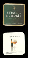 Sotto-boccale O Sottobicchiere - Straffe Hendrik  - Birra - Bier - Beer Mats - Sous Bocks - Bierdeckel - Pils - Beer - Sous-bocks