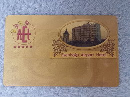HOTEL KEYS - 2646 - TURKEY - ESENBOGA AIRPORT HOTEL - Hotelsleutels (kaarten)