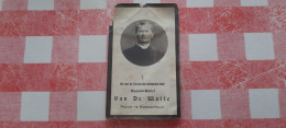 August Van De Walle Geb. Emelgem 20/02/1853- Priester . O Pastoor Dadizele, Eegem - Gest.  Ramskappelle 14/08/1911 - Imágenes Religiosas