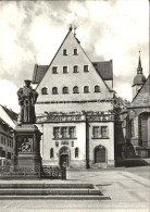 72115828 Eisleben Rathaus Mit Luthersdenkmal Lutherstadt Eisleben - Eisleben