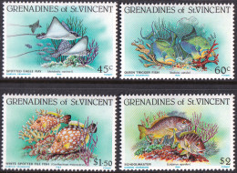 SAINT VINCENT GRENADINES1984 REEF FISH** - Fishes
