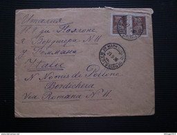 RUSSIA RUSSIE РОССИЯ STAMPS COVER 1926 RUSSIE TO ITALY RRR RIF.TAGG. (119) - Brieven En Documenten