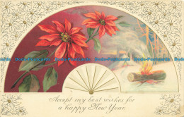 R634159 Accept My Best Wishes For A Happy New Year. P. S. Series. No. 5045. 1914 - Monde