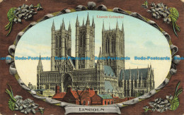 R634161 Lincoln. Lincoln Cathedral. Valentine Series - Monde