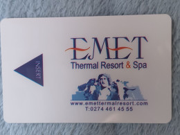 HOTEL KEYS - 2650 - TURKEY - EMET THERMAL RESORT & SPA - Hotelsleutels (kaarten)