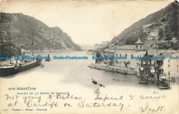 R634181 San Sebastian. Salida De La Bahia De Pasajes. Hauser Y Menet. 1905 - Monde