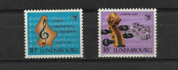 LUXEMBOURG   1075/76  **    NEUFS SANS CHARNIERE - Unused Stamps