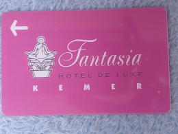 HOTEL KEYS - 2651 - FANTASIA HOTEL DE LUXE - Hotel Keycards