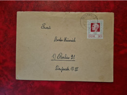 LETTRE JUTERBOG 1963 POUR BERLIN PIERRE DE COUBERTIN DDR - Andere & Zonder Classificatie