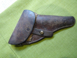 étui Holster Pistolet D'ordonnance Suisse Mle 1882 - Armes Neutralisées