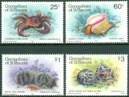 SAINT VINCENT GRENADINES1985 MARINE LIFE** - Maritiem Leven