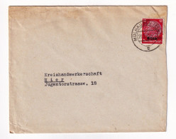 Lettre 1941 Alsace Elsass Mulhausen Mulhouse Haut Rhin Occupation Allemande - Ocupación 1938 – 45