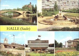 72115555 Halle Saale Brunnen Bruecke Theater Des Friedens Halle - Halle (Saale)