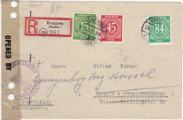 GERMANIA - BUSTA  - STORIA POSTALE - VIAGGIATA -1947 - Andere & Zonder Classificatie