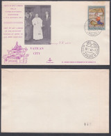 Vatican City 1962 Private Cover Pope John XXIII, Mat Lubara, Shintoist Church, Japan, Shinto, Christianity, Christian - Storia Postale