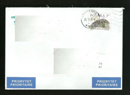 Marcofilia Polonia - Busta Affrancata N. 6  - Francobolli, Stamps, Timbres, Sellos,  Briefmarken - Briefe U. Dokumente