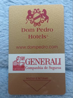 HOTEL KEYS - 2655 - PORTUGAL - DOM PEDRO HOTELS - GENERALI - Cartes D'hotel