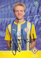 AK 213248 FOOTBALL / SOCCER / FUSSBALL - Eintracht Braunschweig - 2010 / 2011 Julius Reinhart - Fussball