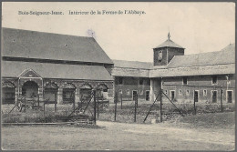 CPA CARTE POSTALE BELGIQUE  BOIS-SEIGNEUR-ISAAC INTERIEUR DE LA  FERME DE L' ABBAYE 1916 - Autres & Non Classés