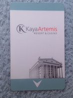 HOTEL KEYS - 2657 - TURKEY - KAYA ARTEMIS - Hotel Keycards