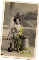 CPA    STUDIO WALERY PARIS  1906    ARTISTE  SHNEIDER - Entertainers