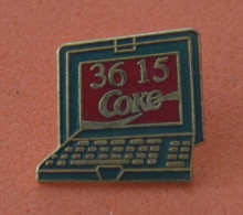 Pin's 3615 Coke Vert - Coca Cola - LTO PARIS - Coca-Cola