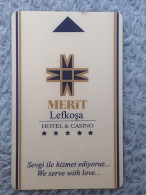 HOTEL KEYS - 2658 - NORTH CYPRUS - MERIT LEFKOSA - Hotelkarten