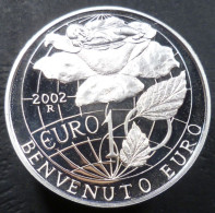 San Marino - 10 Euro 2002 - "Benvenuto Euro" - KM# 449 - San Marino