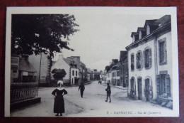 Cpa Bannalec : Rue De Quimperlé - Bannalec