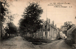 N°3620 W -cpa Les Sablons -avenue De Fontainebleau- - Autres & Non Classés