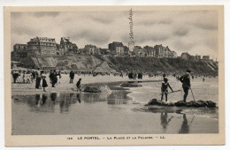 62 . Le Portel . La Plage Et La Falaise  - Le Portel