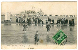 62 . Calais . La Plage Et Le Casino . 1913 - Calais