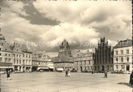 72114898 Greifswald Mecklenburg Vorpommern Markt Und Marienkirche Greifswald - Greifswald