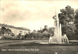 72114850 Dessau-Rosslau Blick Vom Stadtpark Auf Die Wilhelm Piek Strasse Dessau- - Dessau