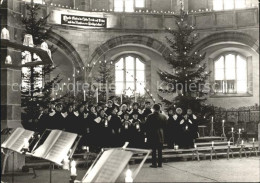 72114840 Schneeberg Erzgebirge Kurrendesingen Sankt Wolfgang Kirche Schneeberg - Autres & Non Classés