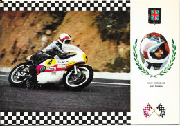 DAVE SIMMONDS  - Gran Bretana - Série Grand Prix Moto Kawasaki  G.P. - 500 Cc - 80 CV - Motociclismo