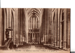 LE LOT DE 5 CPA.  ORLEANS. La Cathédrale Sainte-Croix.      Très Bon état.   Voir 5 SCANS - Orleans