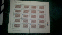 Timbre  Europe Chypre Bloc Europa X16 Complet Non Oblitéré Gomme Intacte & Millésime 10611 Année 1983 - Unused Stamps