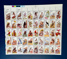 USA 1987 - 50 Timbres Neuf MNH ** - Ucello Oiseau Bird Pájaro Vogel - Andere & Zonder Classificatie