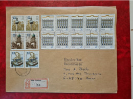 LETTRE 1990 LETTRE RECOMMANDE POTSDAM POUR BARR  125 JAHRE UIT DDR - Altri & Non Classificati