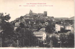 FR66 VERNET LES BAINS - Labouche 67 - Vue Sur Le Vieux Village - Belle - Autres & Non Classés