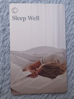 HOTEL KEYS - 2661 - WESTIN - SLEEP WELL - Cartas De Hotels