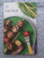 HOTEL KEYS - 2664 - WESTIN - EAT WELL - Cartes D'hotel