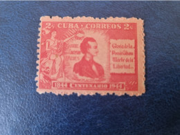 CUBA  NEUF  1946    GABRIEL  DE  LA  CONCEPCION  VALDES  ( PLACIDO )  //  PARFAIT  ETAT  //  1er  CHOIX  // - Nuovi