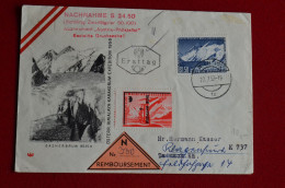 1957 Austria Hermann Buhl Commemoration Vignette Overprint Gasherbrum Himalaya Mountainering Alpinisme Escalade Montagne - Arrampicata
