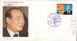 731801 MNH COREA DEL SUR 1980 11 PRESIDENTE CHUN DOO-HWAN - Korea (Süd-)