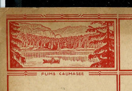 Carte Illustrée Obl. N° 117 - 012 ( FILMS CAUMASEE ) Obl. Genève 1928 - Postwaardestukken