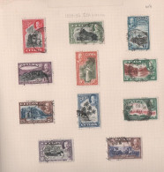 Ceylon, Used, 1935 - 1936, Michel 216 - 226 - Ceylan (...-1947)