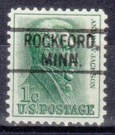 USA Precancel Vorausentwertungen Preo Locals Minnesota, Rockford 802 - Precancels